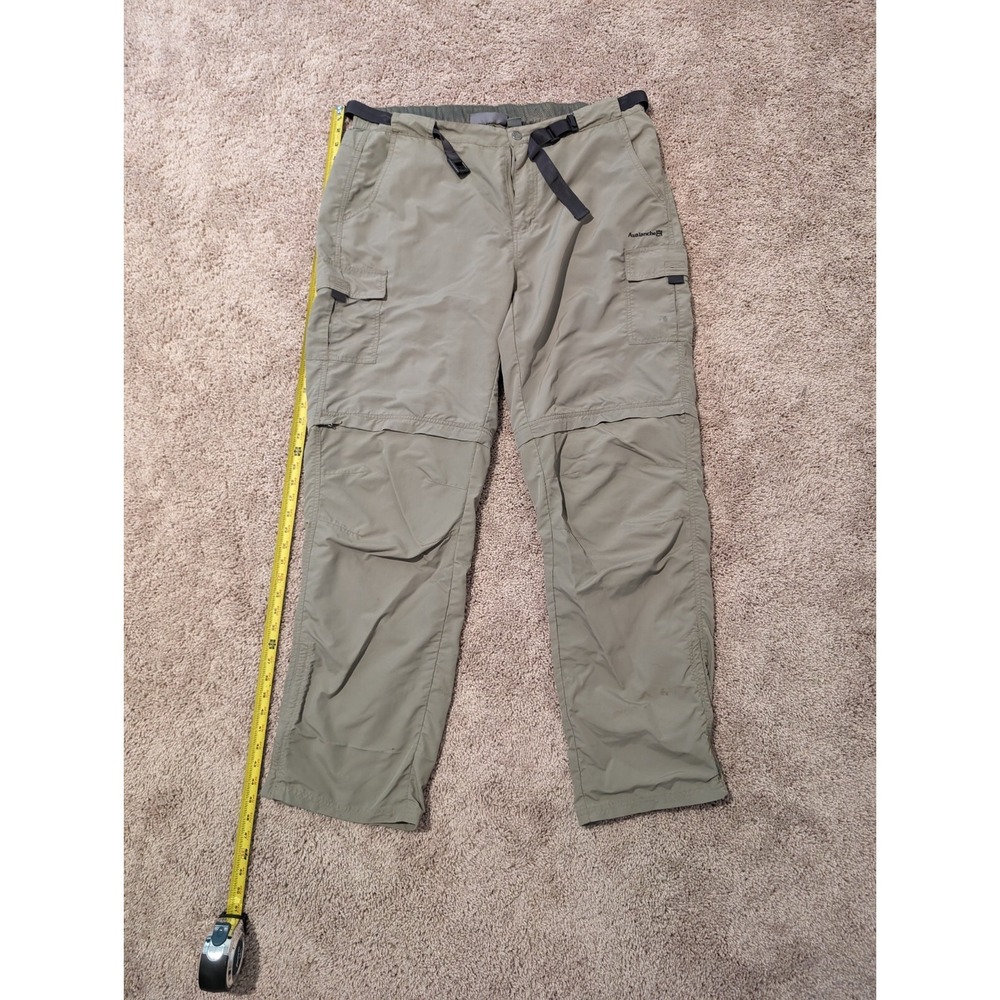 Avalanche Mens Convertable insect resistant hiking pants Sz 38